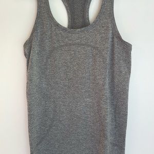 Lululemon Swiftly Tech Racer Back Tank Top 2.0 gray size 6